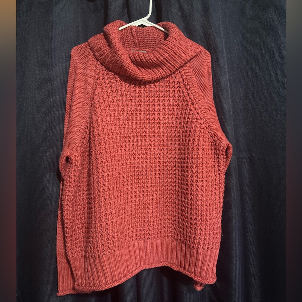Cowl neck sweater